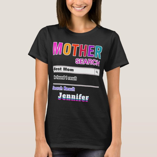 Camiseta Engraçado Costume Melhor Presente Da Mãe (Frente)