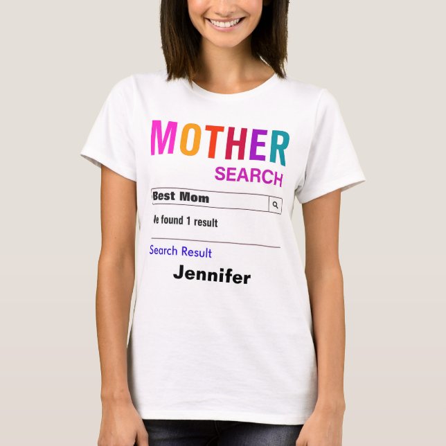 Camiseta Engraçado Costume Melhor Presente Da Mãe (Frente)