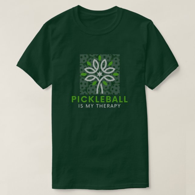 Camiseta Engraçado Cotação Club Pickleball É Meu Padrão Ter (Frente do Design)