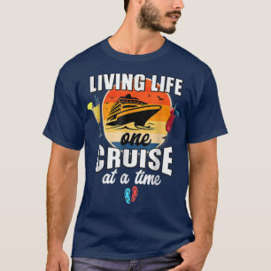Camiseta Engraçado Cruzar A Vida Viva Um Cruzeiro De Cada V