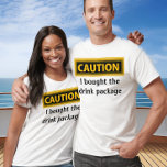 Camiseta Engraçado - Cuidado Encapsulamento De Bebidas Comp<br><div class="desc">Este design foi criado através da arte digital. Você pode mudar o estilo desta camisa escolhendo Mais > sob a opção de estilo. Ele pode ser personalizado clicando no botão personalizar e alterando a cor, adicionando um nome, iniciais ou suas palavras favoritas. Entre em contato comigo em colorflowcreations@gmail.com se você...</div>