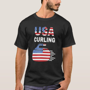 Camiseta Engraçado Curling Para Homens Mulheres Curvando Jo
