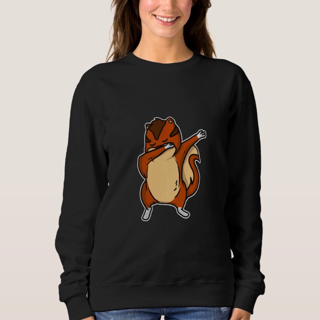Camiseta Engraçado Dab Dance Legal Squirrel (Frente)