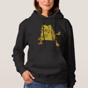 Camiseta Engraçado Dabbing Cheddar Queijo Desenhando Crianç