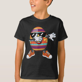 Camiseta Engraçado Dabbing Easter Ovo