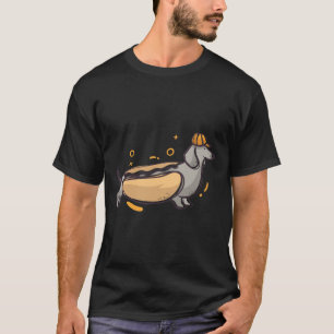 Camiseta Engraçado Dachshund Desenhando Humor De Cão Quen