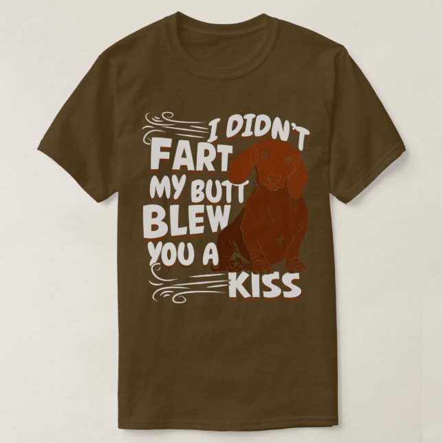 Camiseta Engraçado Dachshund Dog Lover Gift (Frente do Design)