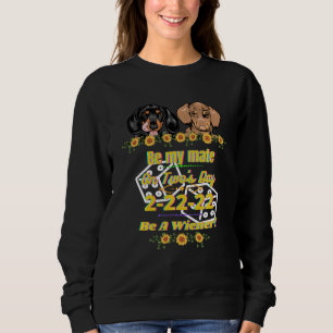 Camiseta Engraçado Dachshund Pet Wiener Cachorro Dois Dias