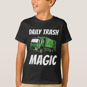 Camiseta Engraçado Daily Trash Magic Cote Figurino Lixo Tru