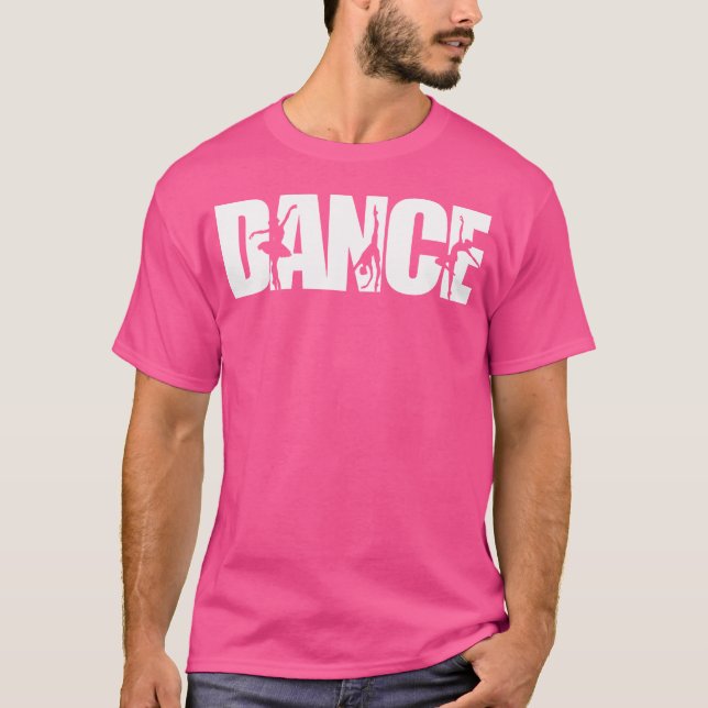 Camiseta Engraçado Dança (Frente)