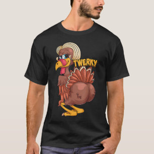 Camiseta Engraçado Dança Brilhante Amor Twerk Dançando Graç
