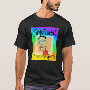 Camiseta Engraçado Dano Emocional Memória Sarcástica