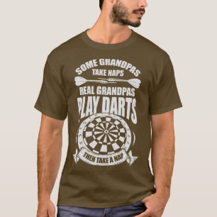 Camiseta Engraçado Dardos Avô Avô Gift