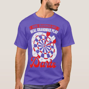 Camiseta Engraçado Dardos Vovó Avó Presente