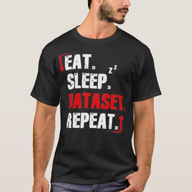 Camiseta Engraçado Data Analyst de Definição de Analista de (Frente)