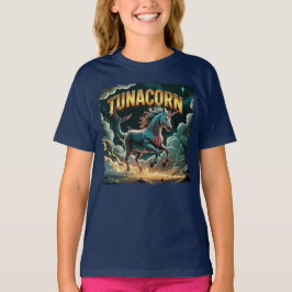 Camiseta Engraçado de Criatura de Combinação de Ilustração