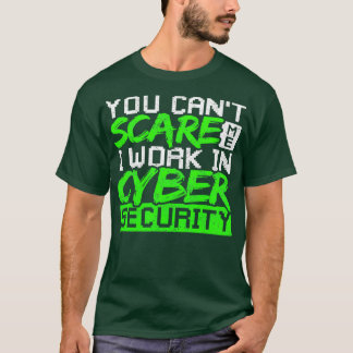 Camiseta Engraçado de Hacking Ético de Segurança Cibernétic