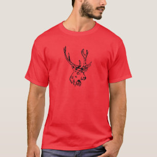 Camiseta Engraçado Deer, Caçador, Caça, Barcos