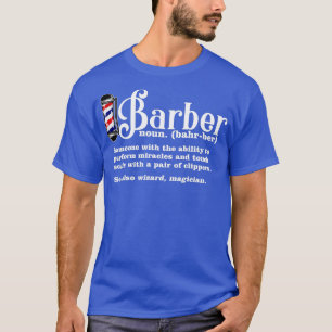 Camiseta Engraçado Definição de Barber