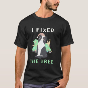 Camiseta Engraçado Demônio Satânico Gato Cachoroso Gótico C