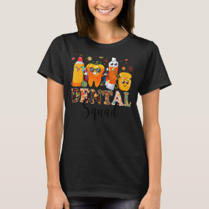 Camiseta Engraçado Dental Squad Adental Assistant Cai Graça