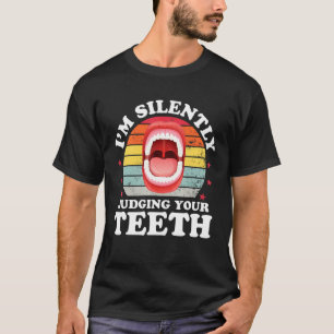 Camiseta Engraçado Dentista Assistente Dental Pai de Higien