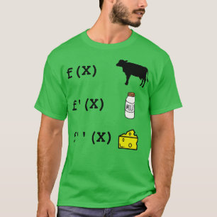 Camiseta Engraçado Derivado Análise Matemática Professor de