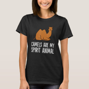 Camiseta Engraçado Deserto Camel Egito Camelos São Meu Anim
