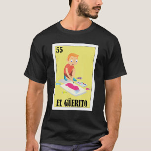 Camiseta Engraçado Design de Louro Mexicano - El Guerito