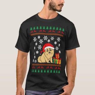 Camiseta Engraçado design de Natal com a garota de Natal