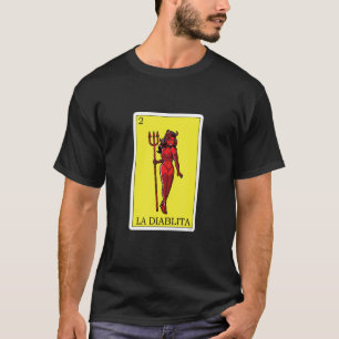 Camiseta Engraçado Design mexicano - La Diablita
