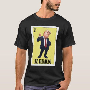 Camiseta Engraçado Design mexicano para latinos - El Diablo
