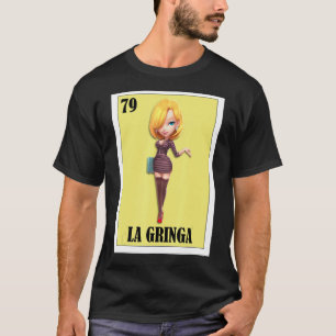 Camiseta Engraçado Design mexicano para loiras - La Gringa
