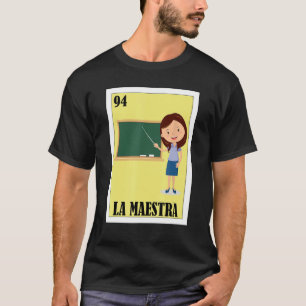 Camiseta Engraçado Design mexicano para Professores - La Ma