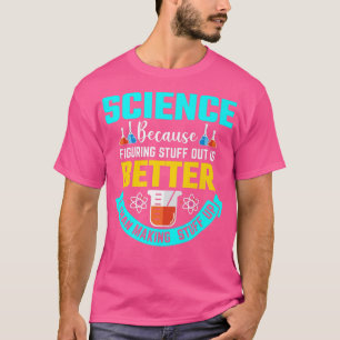 Camiseta Engraçado Designs de ciências Premium 775