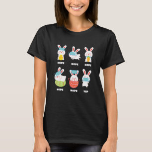 Camiseta Engraçado Dia da Páscoa Bunny 2021 Peeps Vestindo 