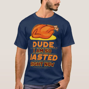 Camiseta Engraçado Dia de Ação de Graças Tão Bastado Agora
