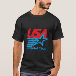 Camiseta Engraçado Dia de Independência T Mostra Equipe de