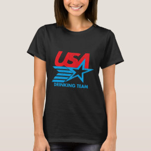 Camiseta Engraçado Dia de Independência T Mostra Equipe de