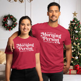 Camiseta Engraçado dia de Natal Pessoa 25 de dezembro