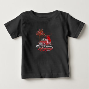 Camiseta Engraçado Dia de os namorados de Caminhão Boston
