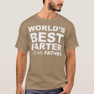 Camiseta Engraçado Dia de os pais do Mundo Mais Farto Quero