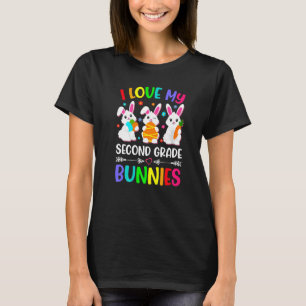 Camiseta Engraçado Dia De Páscoa Eu Amo Meus Bunnies De Seg