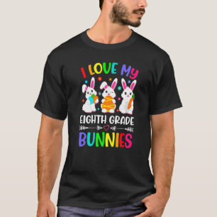 Camiseta Engraçado Dia de Páscoa Eu Amo Meus Bunnies Do Oit