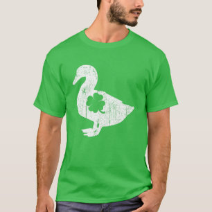Camiseta Engraçado Dia de São Patrício Shamrock Adultos 