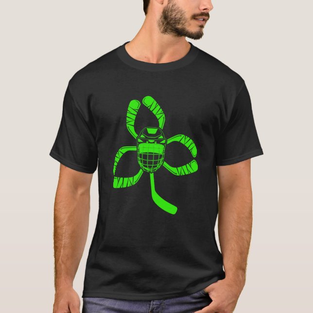 Camiseta Engraçado Dia de São Patrício Shamrock Garoto! (Frente)