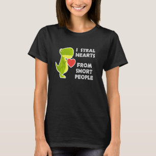 Camiseta Engraçado Dinossaur Trex Stex Dia de os namorados 