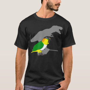 Camiseta Engraçado Dinossauro Papagaio-do-papagaio Pássaro 