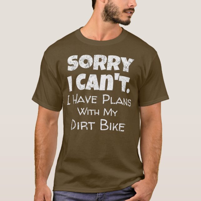 Camiseta Engraçado Dirt Bike Cote Prêmio Motocross Racium (Frente)