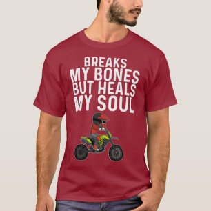 Camiseta Engraçado Dirt Bike Homens Mulheres Motocross Ride